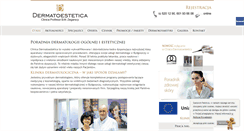 Desktop Screenshot of dermatoestetica.pl